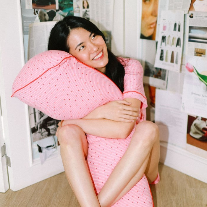 Chubby Hug Pillow Confetti Hearts - SALIE x Michimomo