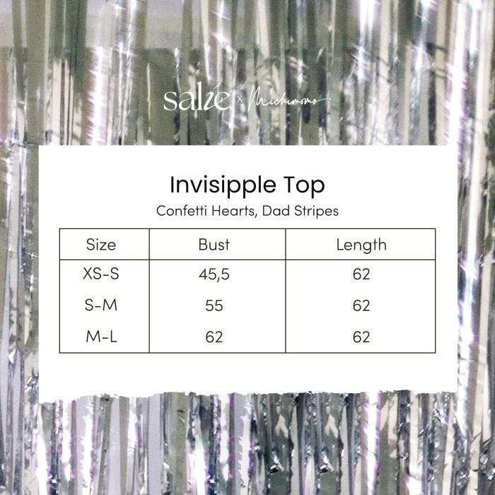 Invisipple Jammies Top Dad Stripes - SALIE