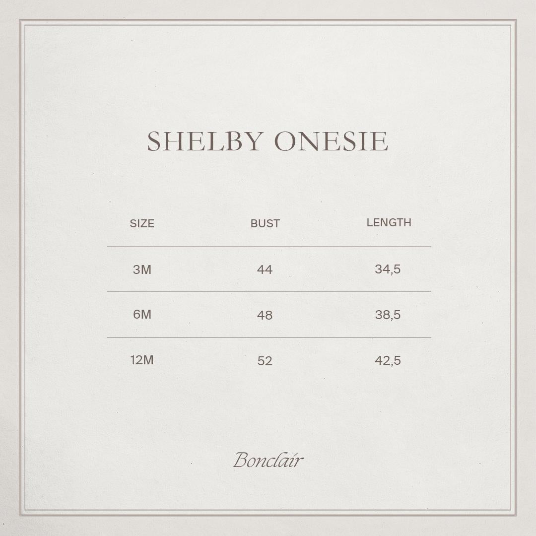 Shelby Onesie Pink - Bonclair