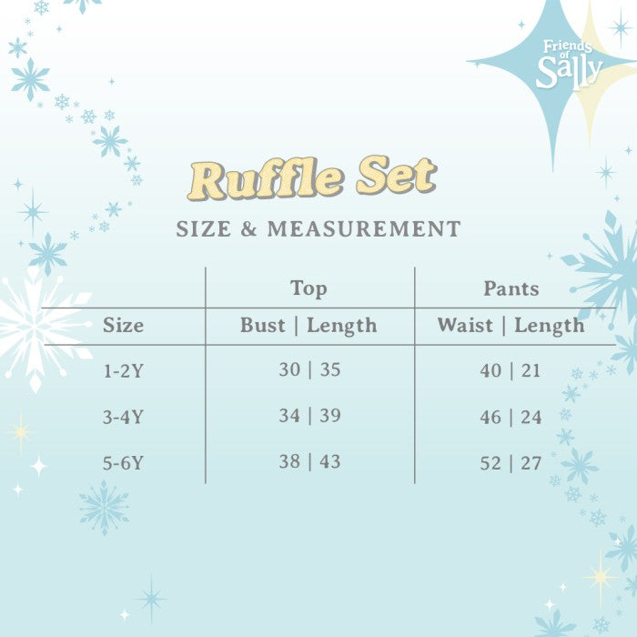 Bamboo Ruffle Set - Disney Frozen Elsa