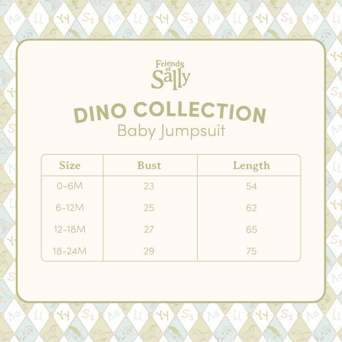 Baby Jumpsuit - Dino