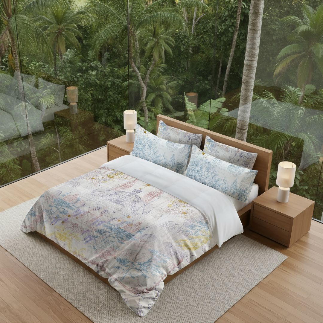 Super King Full Bedding Set Celeste Collection SALIE