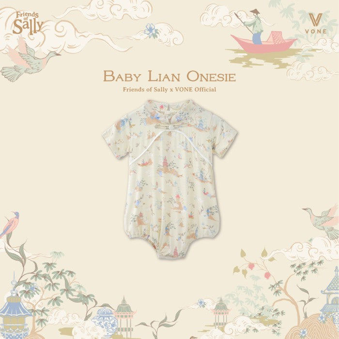 Baby Lian Cheongsam Onesie