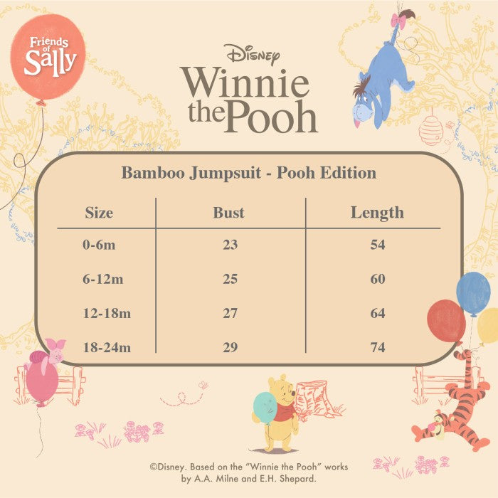Baby Jumpsuit - Winnie the Pooh