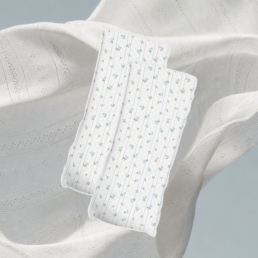 SALIE X Elxi Elvina - Regular Hug Pillow in Bluebell Pointelle