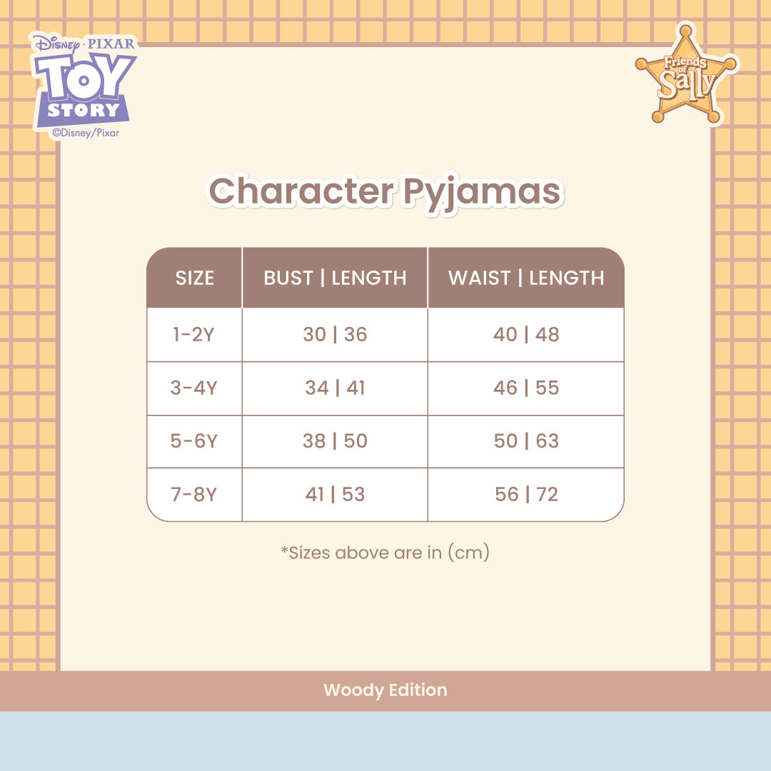 Character Pyjamas - Woody Edition
