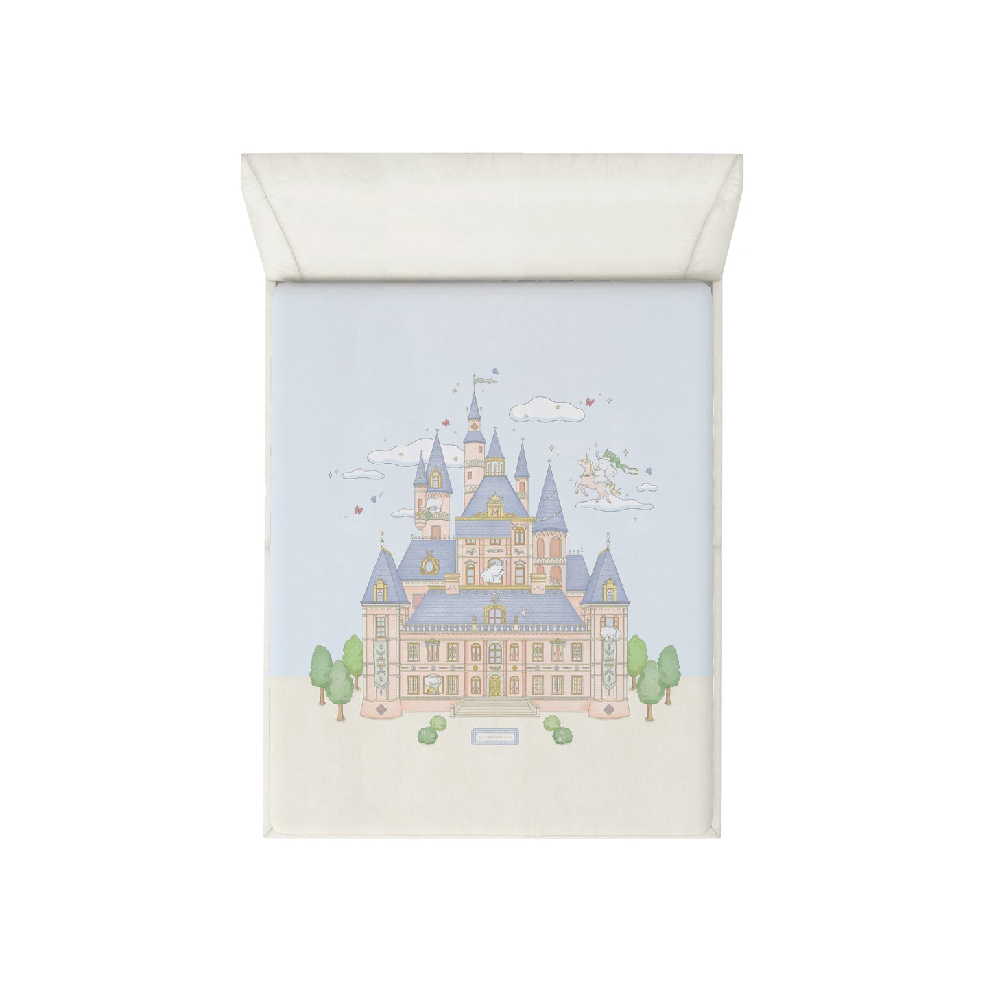 Bamboo Woven King Bed Fitted Sheet Castle Collection - Mademoisally