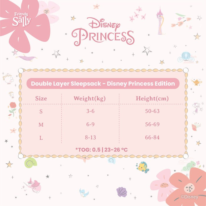 Double Layer Sleepsack - Disney Princess
