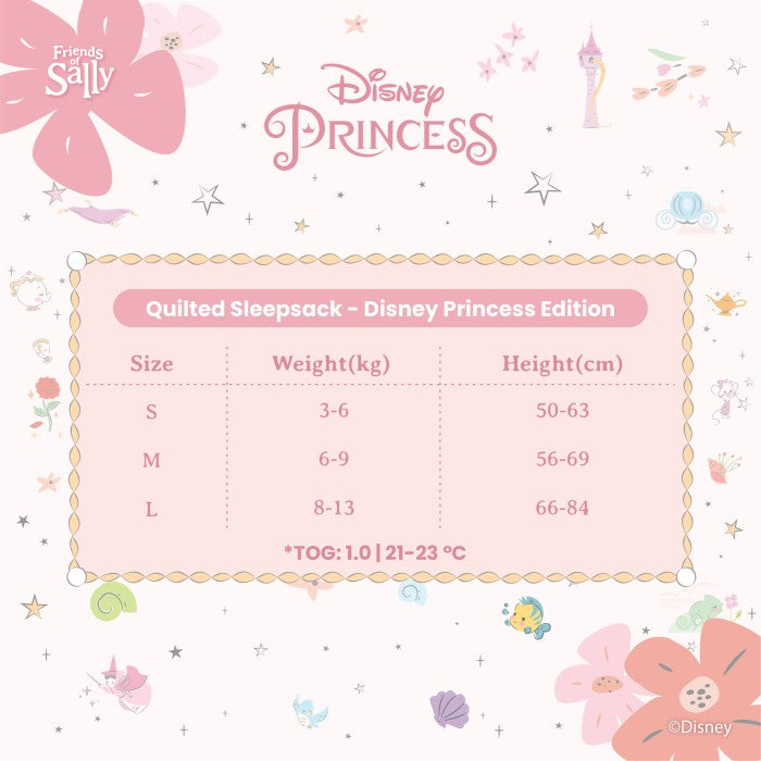 Quilted Sleepsack - Disney Princess