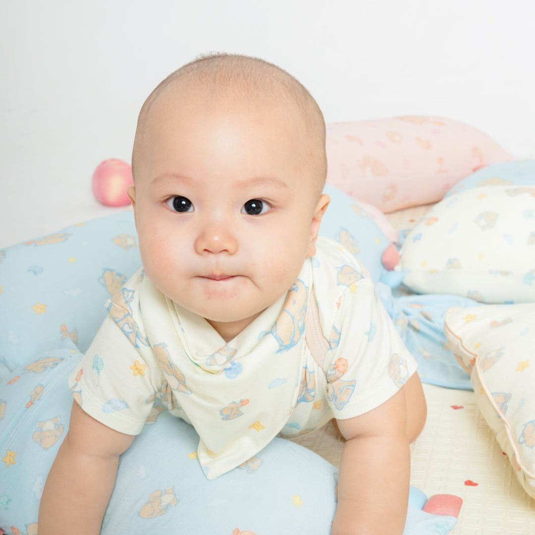 Bib Signature Cream & Pink Set