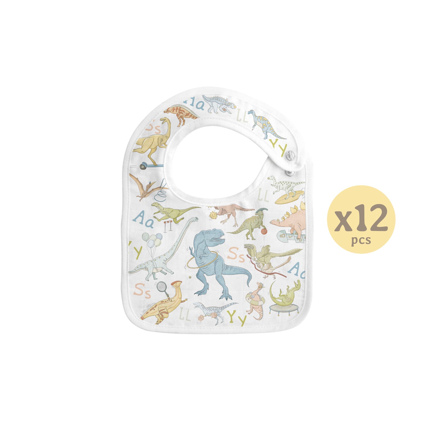 Bamboo Muslin Bib Set - Mademoisally