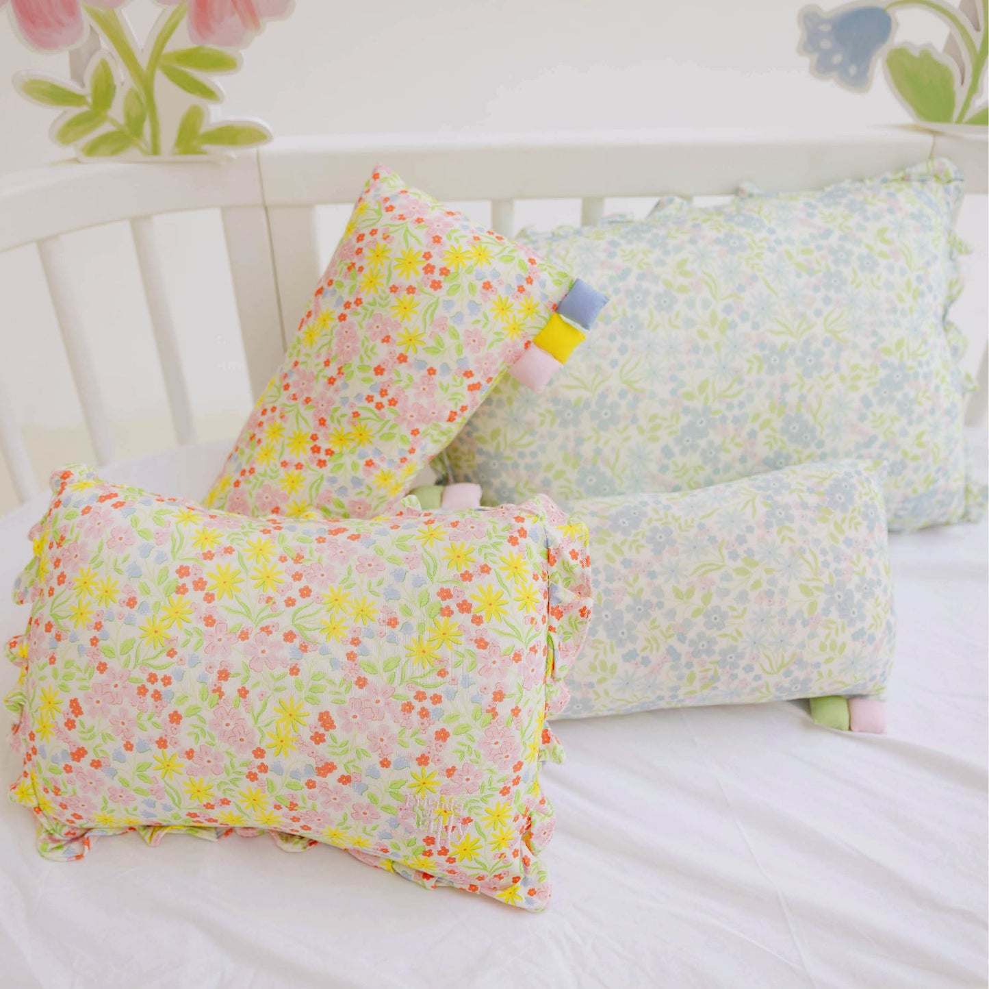 Toddler Head Pillow - Summer Pink