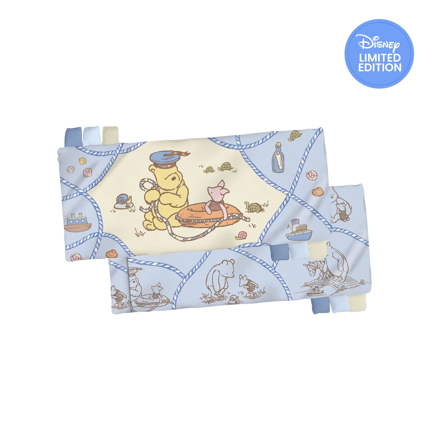 Mini Hug Pillow Pooh in the Shore Disney
