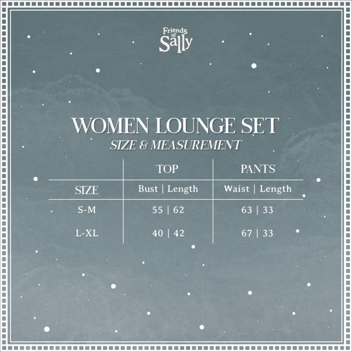 Women Lounge Set - Stars