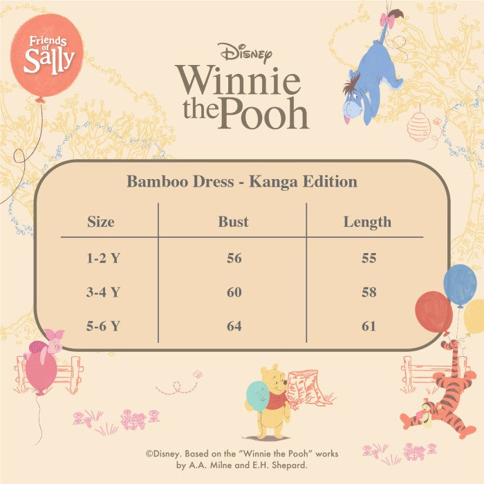Kanga Dress - Winnie the Pooh