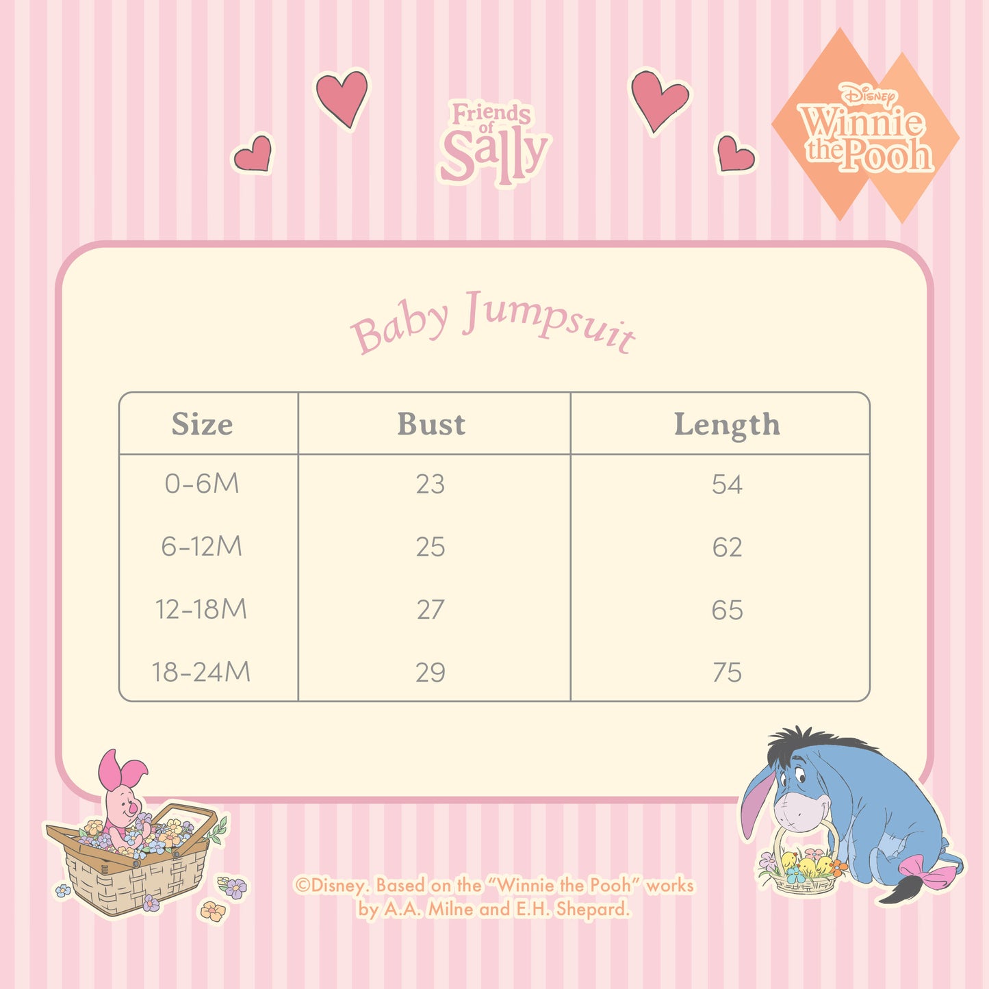 Baby Jumpsuit - Piglet Edition