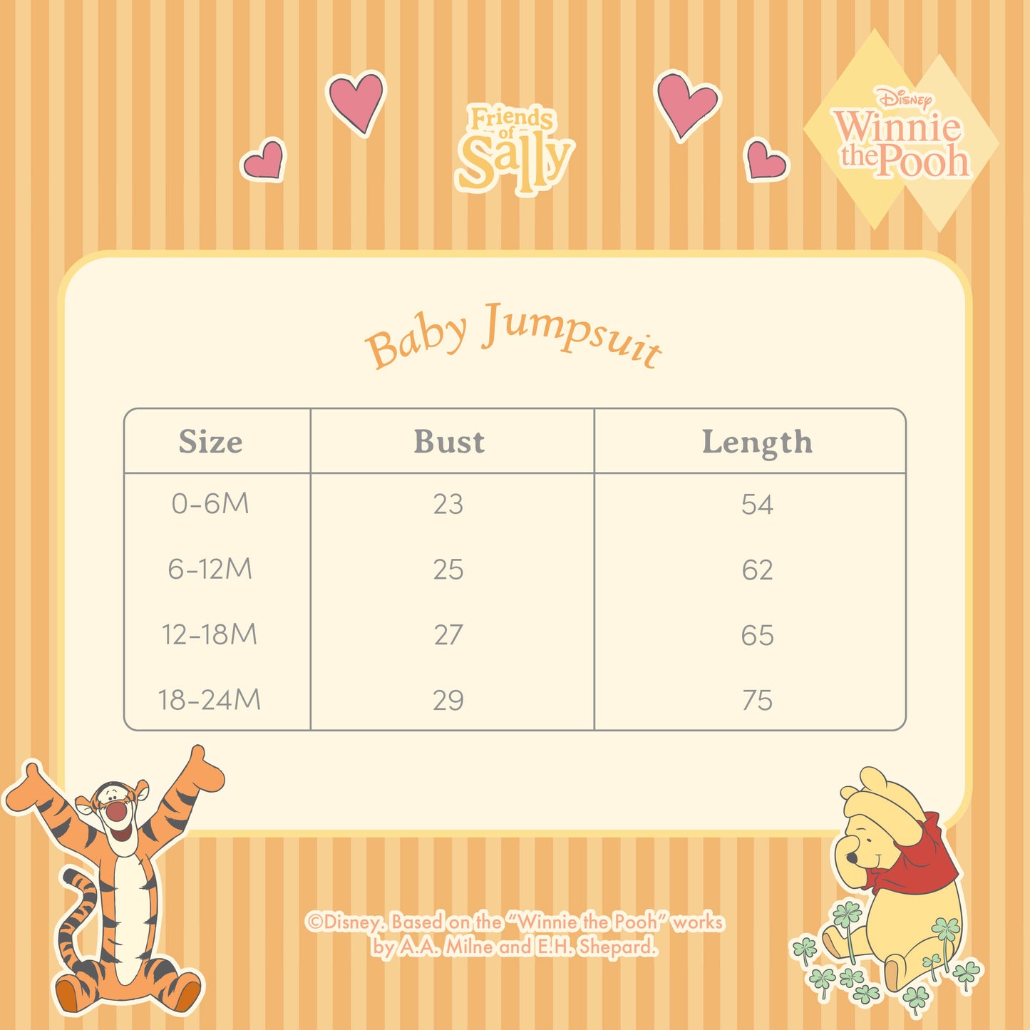 Baby Jumpsuit - Tigger Edition