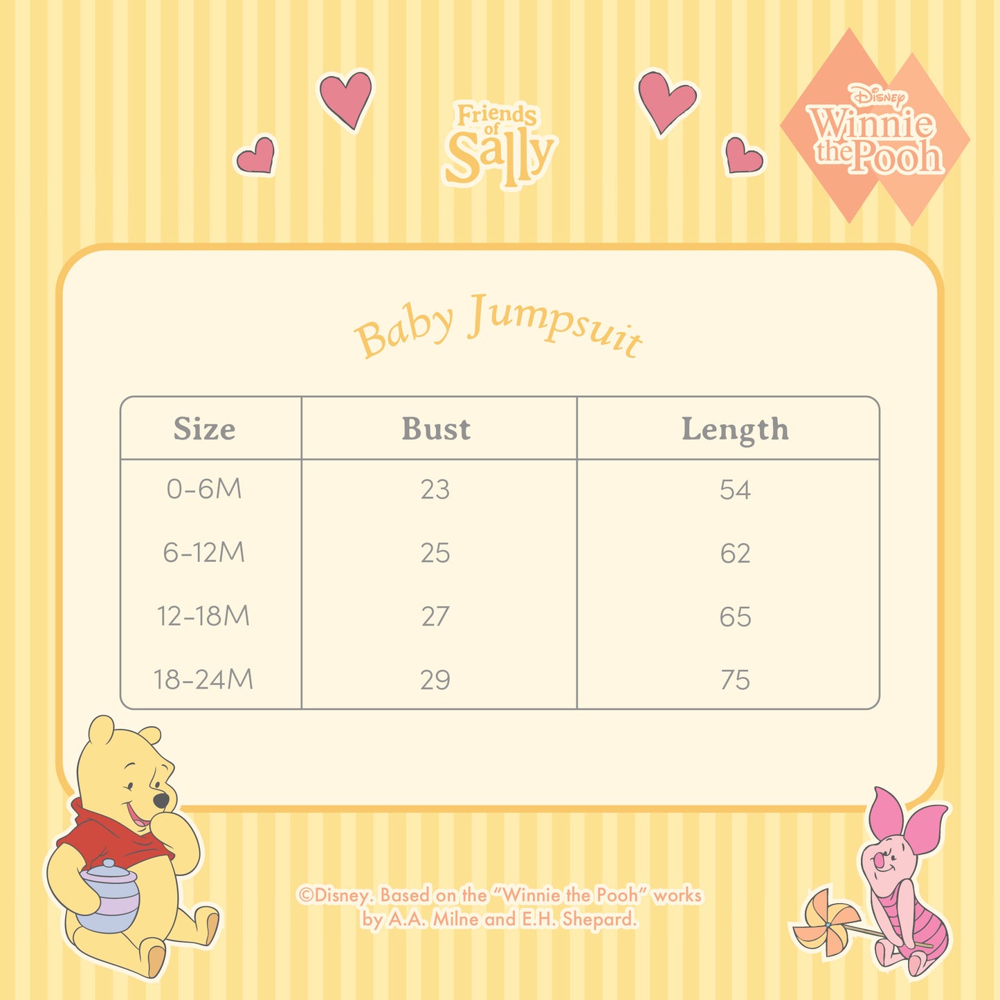 Baby Jumpsuit - Pooh Edition