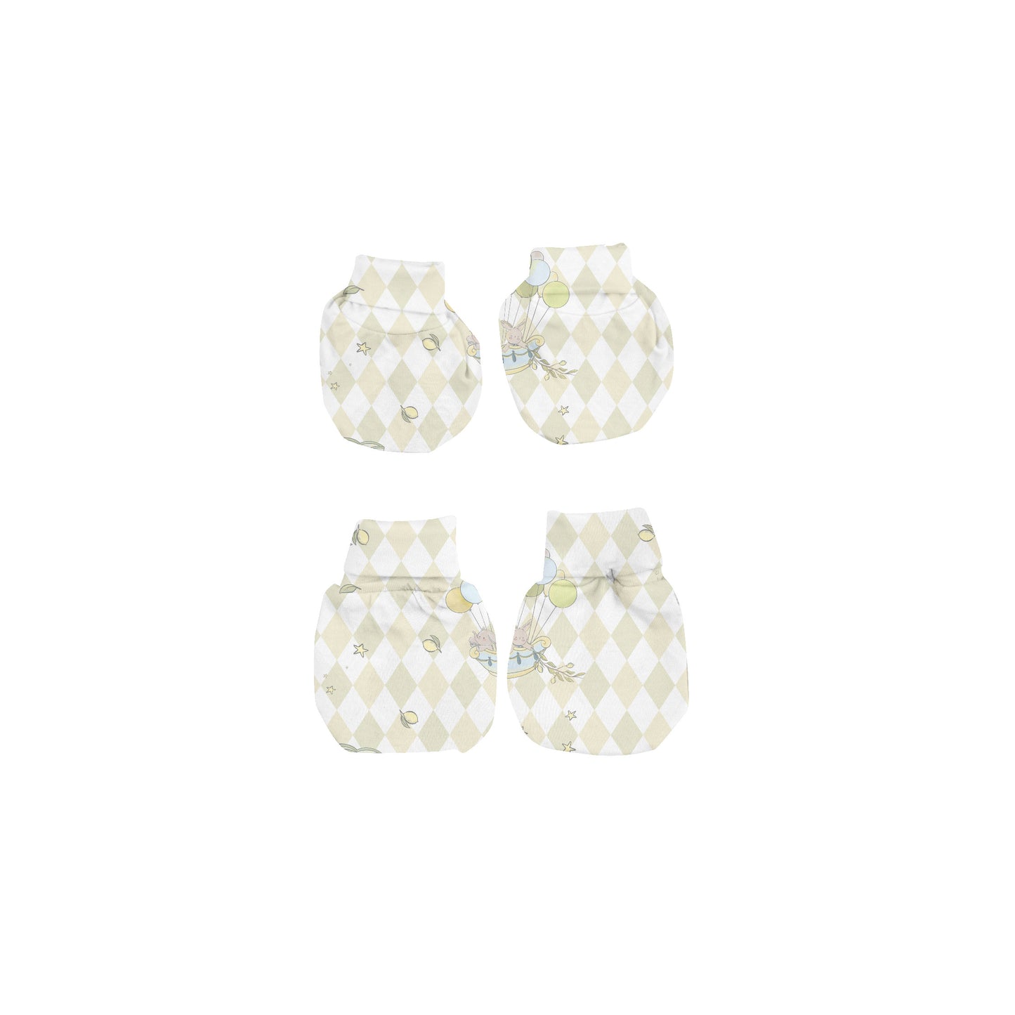 Baby Jumpsuit Lime Green - Rooney the Bunny