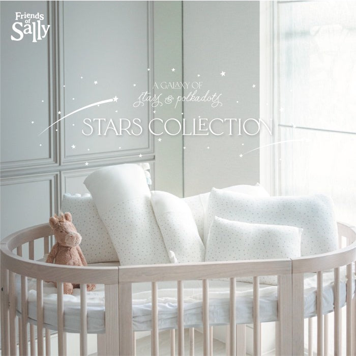 Baby Head Pillow - Stars