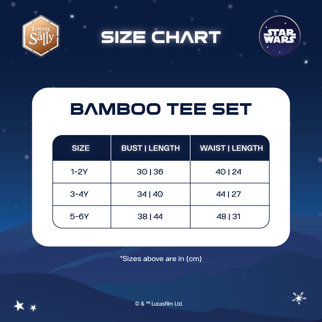 Bamboo Tee Set - Star Wars Collection