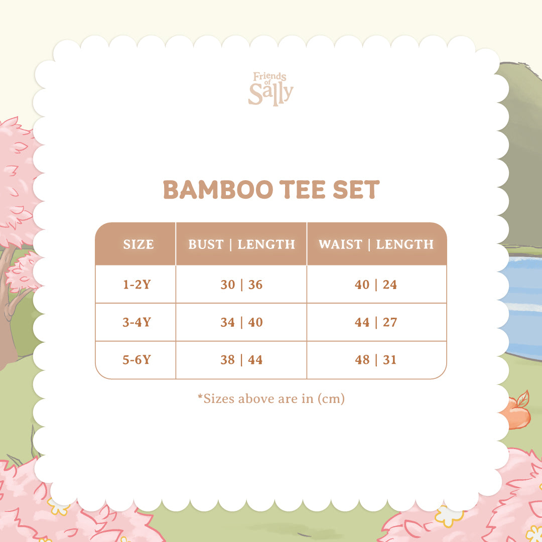 Bamboo Tee Set - Signature Blue