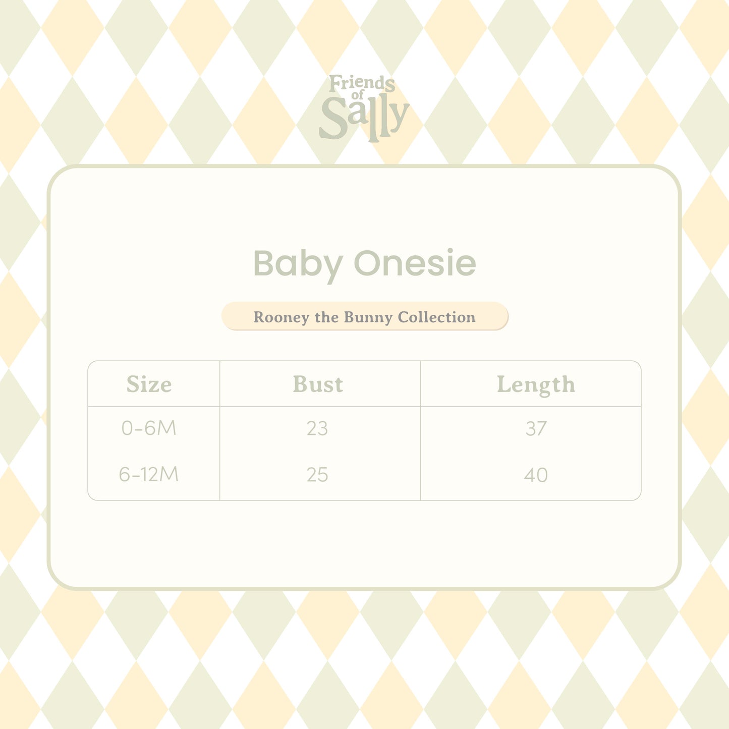 Baby Onesies Bundle (3pcs) - Rooney the Bunny