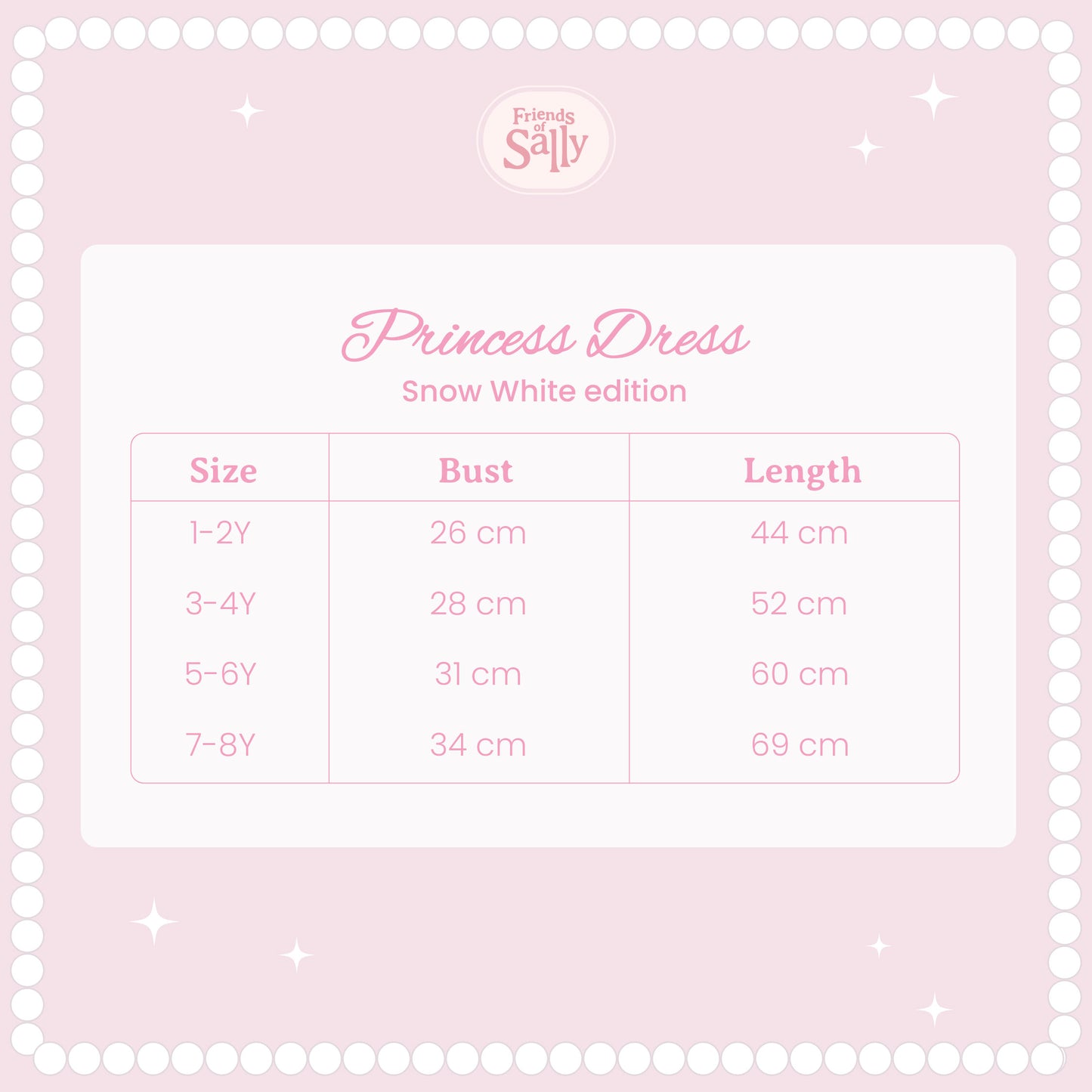 Princess Dress Snow White Edition