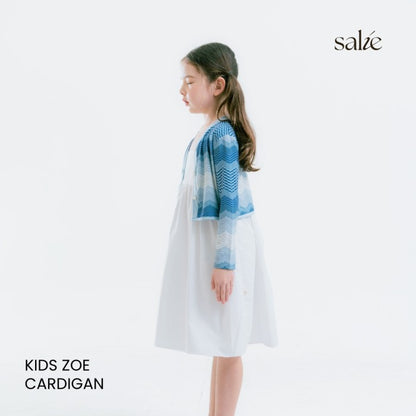 Kids Bamboo Zoe Cardigan - SALIE