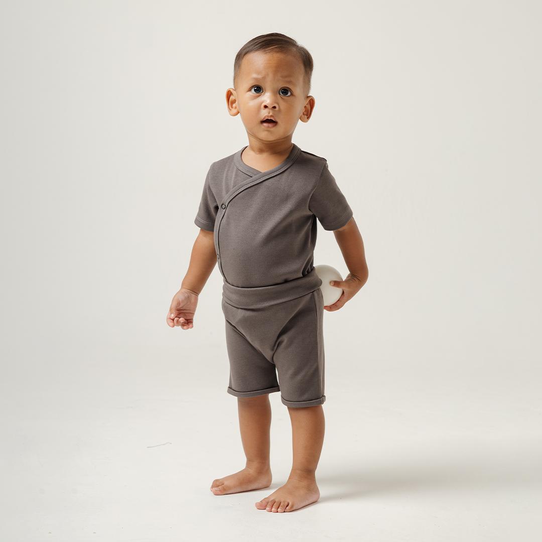 Short Wrapover Bodysuit Set Bundle - Bonclair