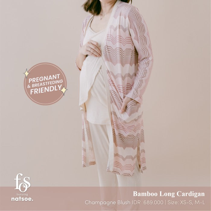 Bamboo Long Cardigan - Friends of Sally x natsoe