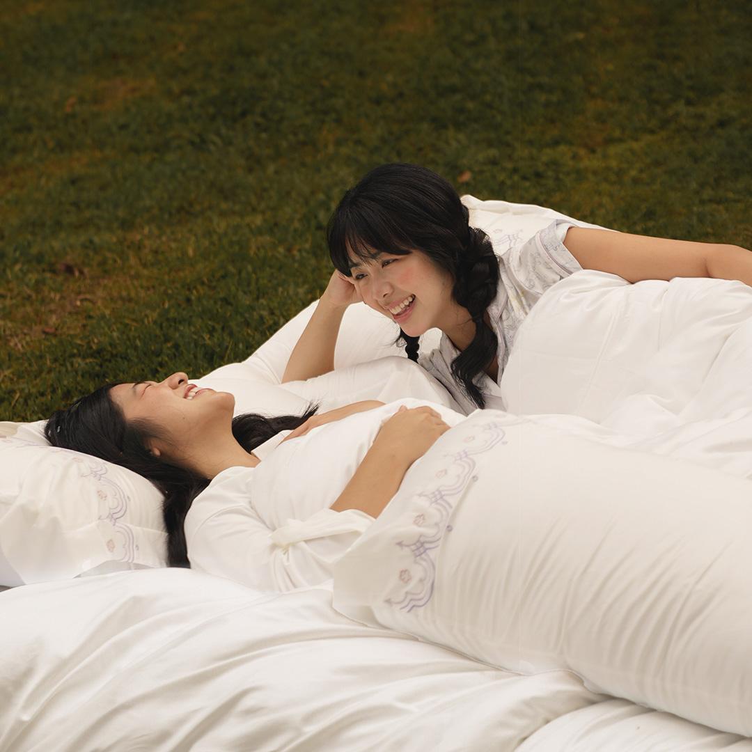 Super King Full Bedding Set Luna Collection SALIE Full Set With Fitted Sheet