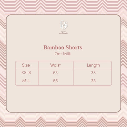 Bamboo Short - Friends of Sally x natsoe