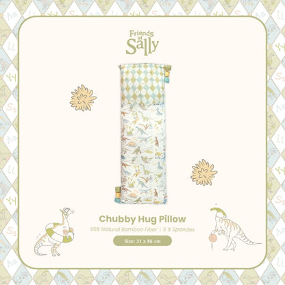 Chubby Hug Pillow - Dino