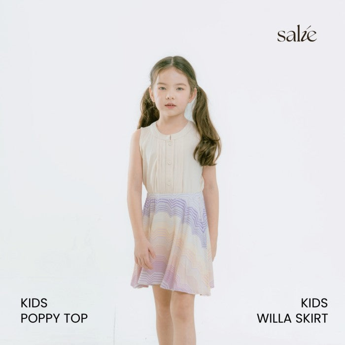 Kids Bamboo Willa Skirt - SALIE