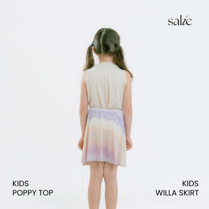 Kids Bamboo Willa Skirt - SALIE