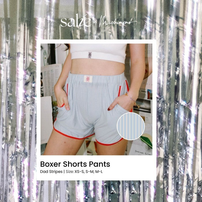 Women Bamboo Boxer Shorts - SALIE x Michimomo