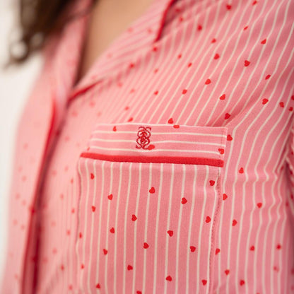 Invisipple Jammies Top Confetti Hearts - SALIE