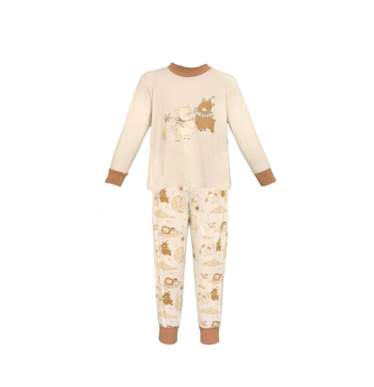 Bamboo Long Sleeves Pyjamas - Bianca Luca Collection