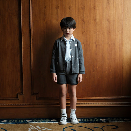 Cotton Twill Shorts - Bonclair x Emily Jaury