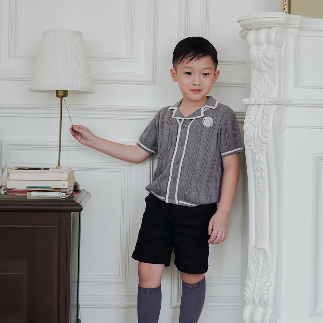 Parker Top in Steel - Bonclair