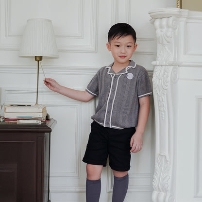 Parker Top in Steel - Bonclair