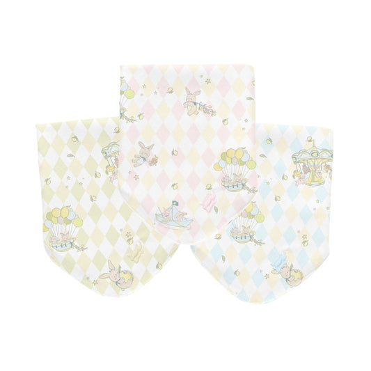 Bamboo Bib Bundle (3pcs) - Rooney the Bunny