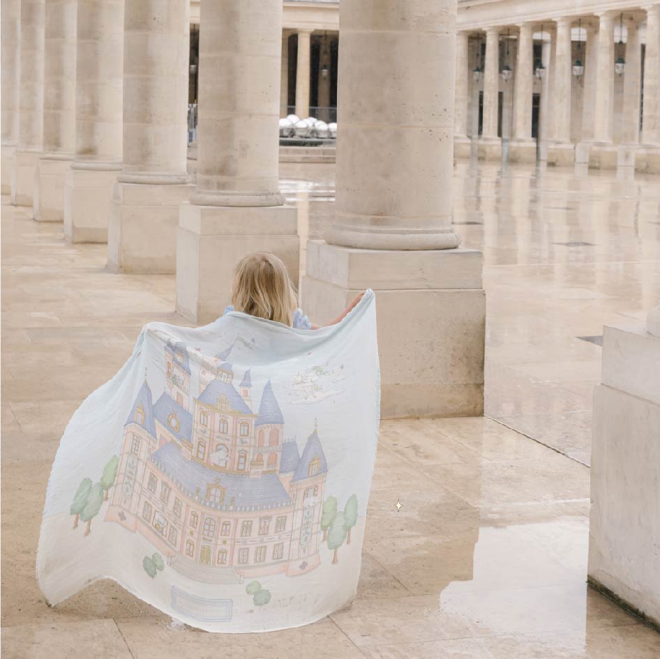 Muslin Swaddle Castle - Mademoisally