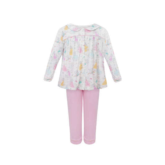 Bamboo Collar Pyjamas - Disney Princess Collection