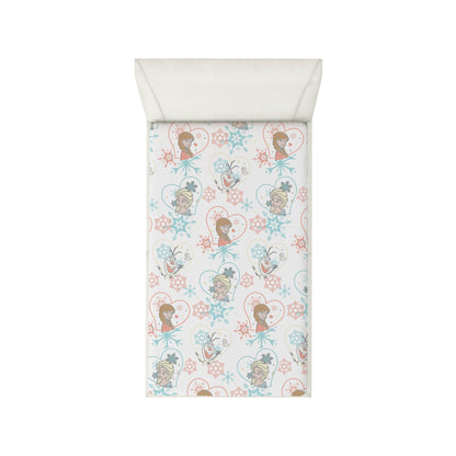 Bamboo Woven Large Fitted Sheet - Disney Frozen Collection