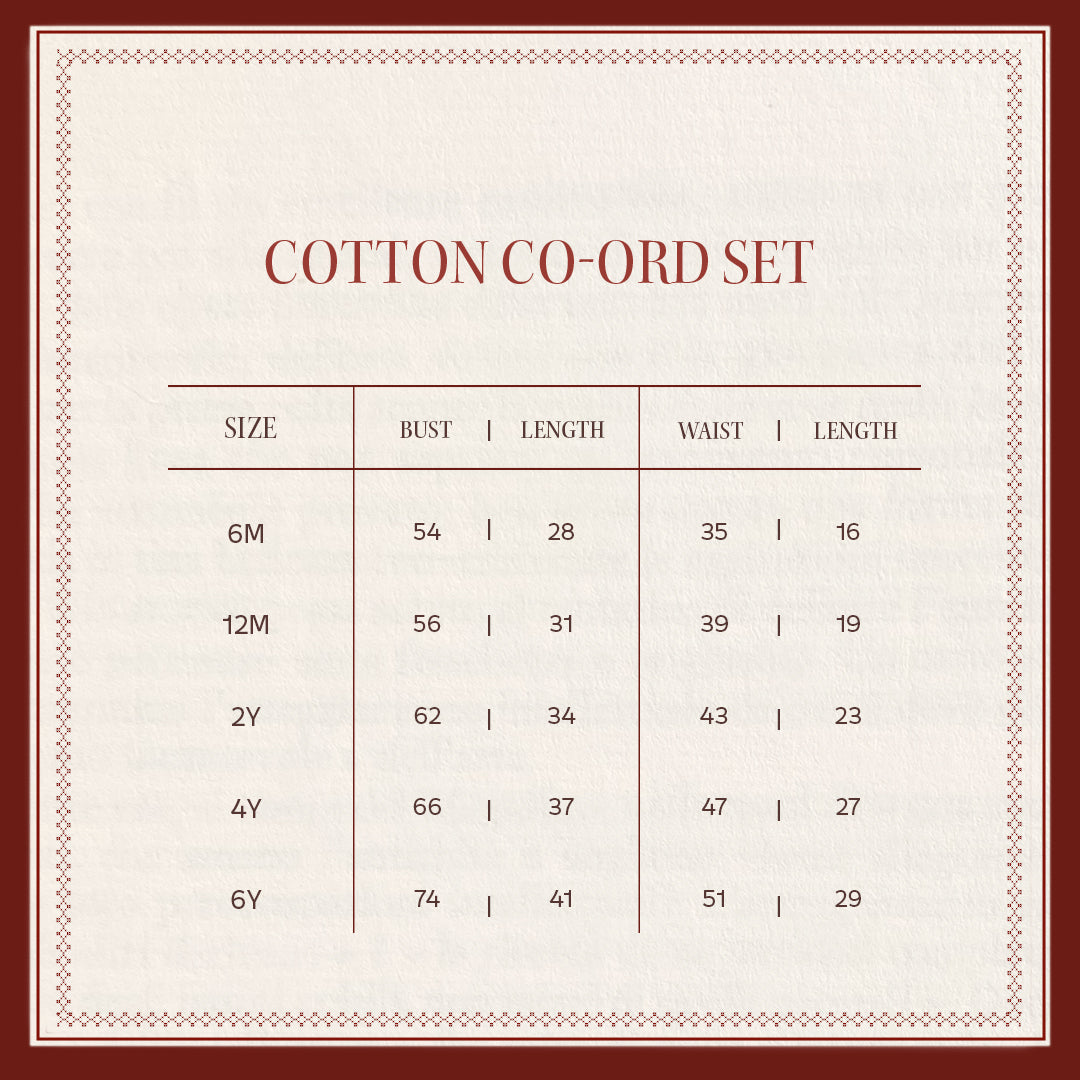 Cotton Co-ord Set - Bonclair x Emily Jaury