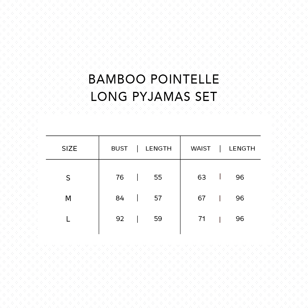 SALIE X Elxi Elvina - Bamboo Pointelle Long Pyjamas Set in Opal White