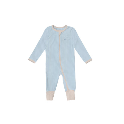 Baby Jumpsuit - Blue Stripes SALIE x Michimomo