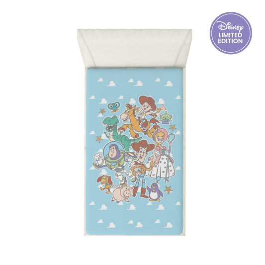 Bamboo Woven Large Fitted Sheet - Disney Toy Story